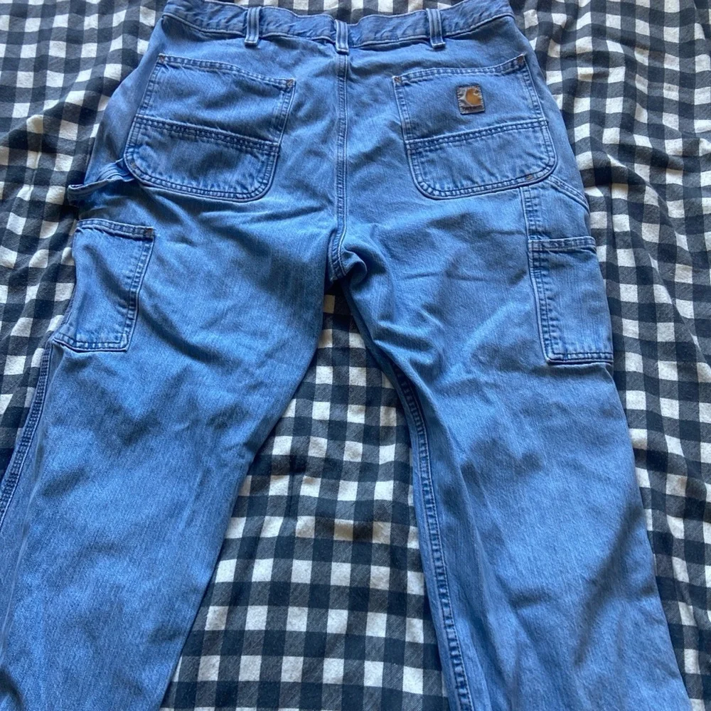Carhartt Men's Blue Jeans - Picture 2 of 6